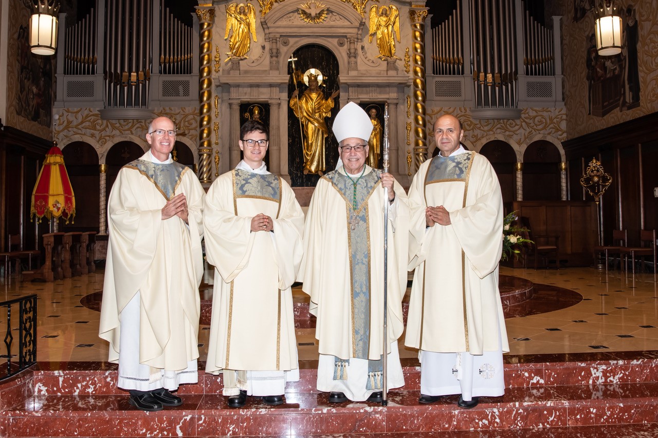 Diocese Two New Transitional Deacons on Feast of the Assumption Diocese of St